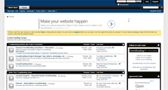 Desktop Screenshot of crowdfundingforum.com